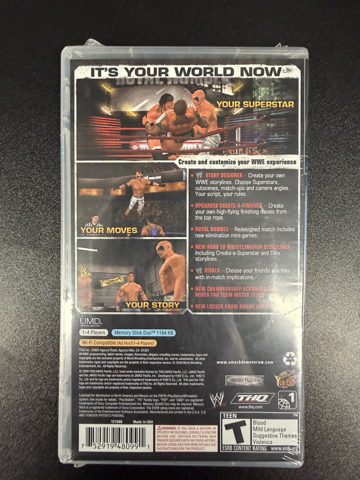 WWE SmackDown vs. Raw 2010 Featuring ECW (Sony PSP, 2009)