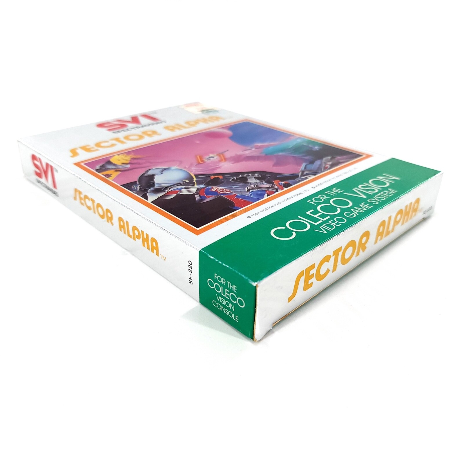 Sector Alpha (ColecoVision) Spectravideo Complete In Box Tested & Works