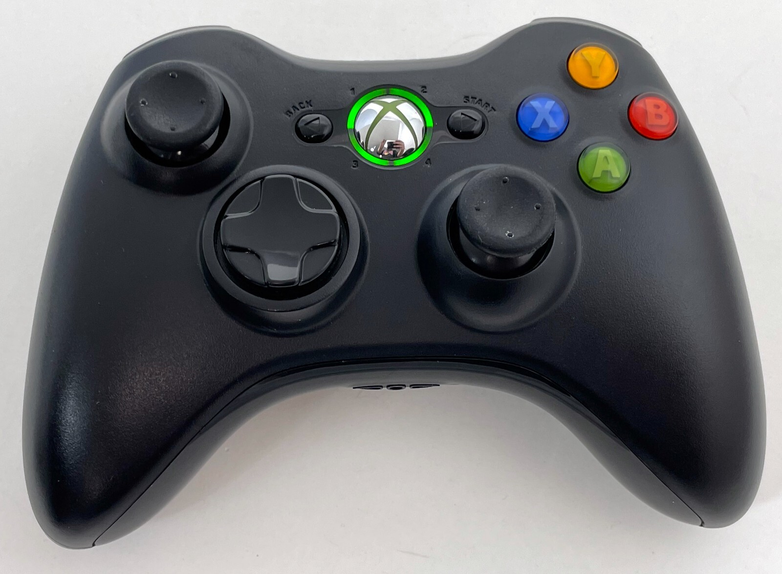 REFURBISHED OEM Microsoft Xbox 360 & PC Windows Black Wireless Controller 1403