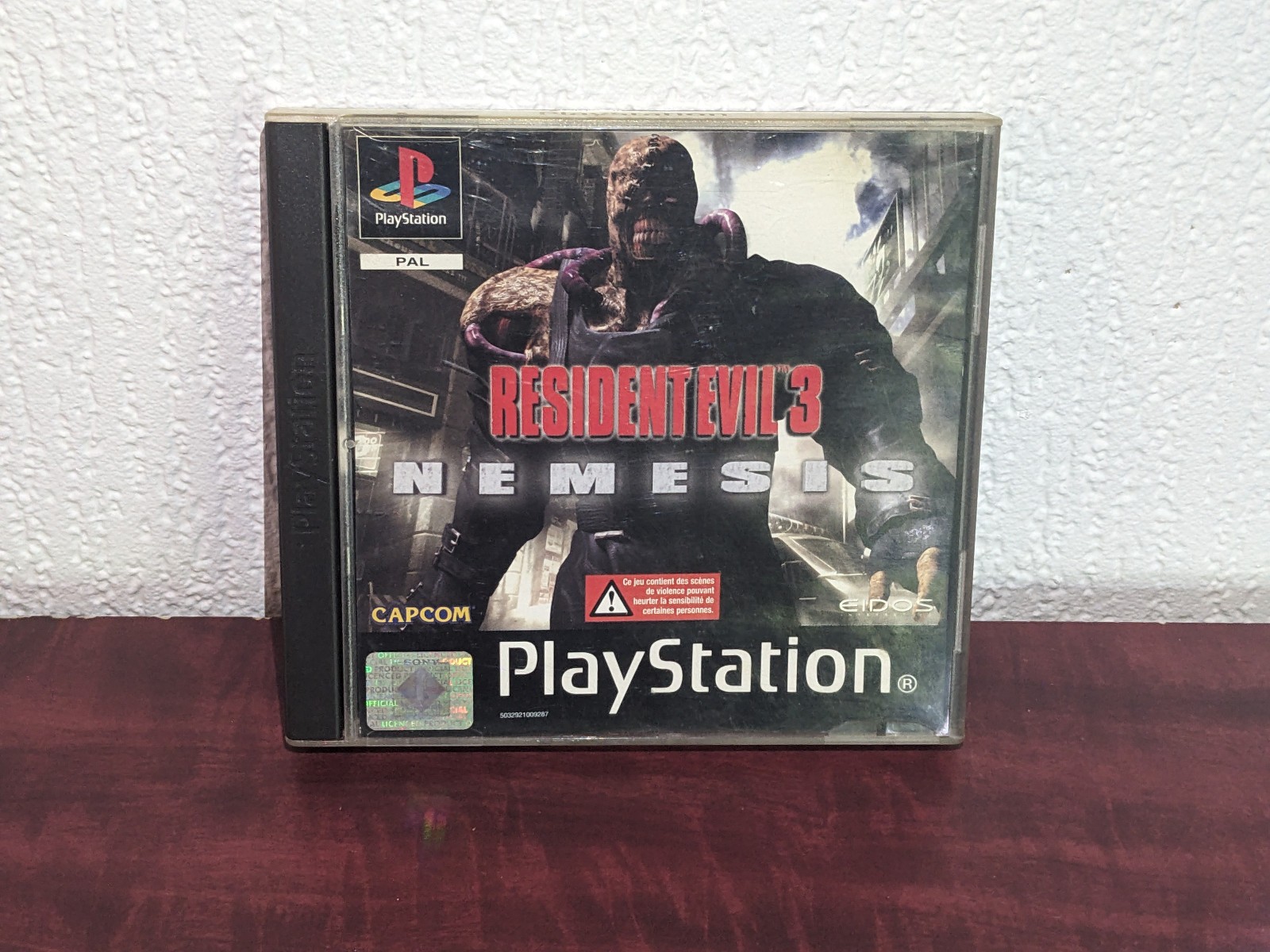 Resident Evil 3 Nemesis (1999) PS1 NTSC 📀 (European French Language Back Cover)