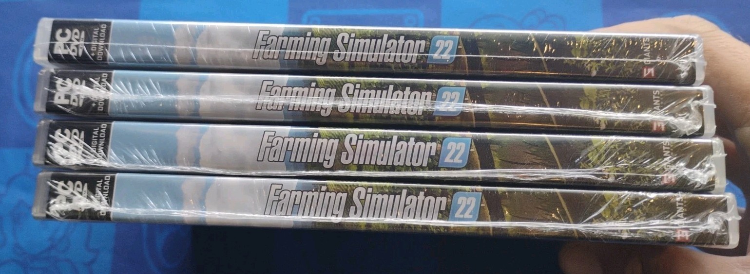 Farming Simulator 22 PC DVD Game 2021 Factory Sealed New Minor Defects Plz Read