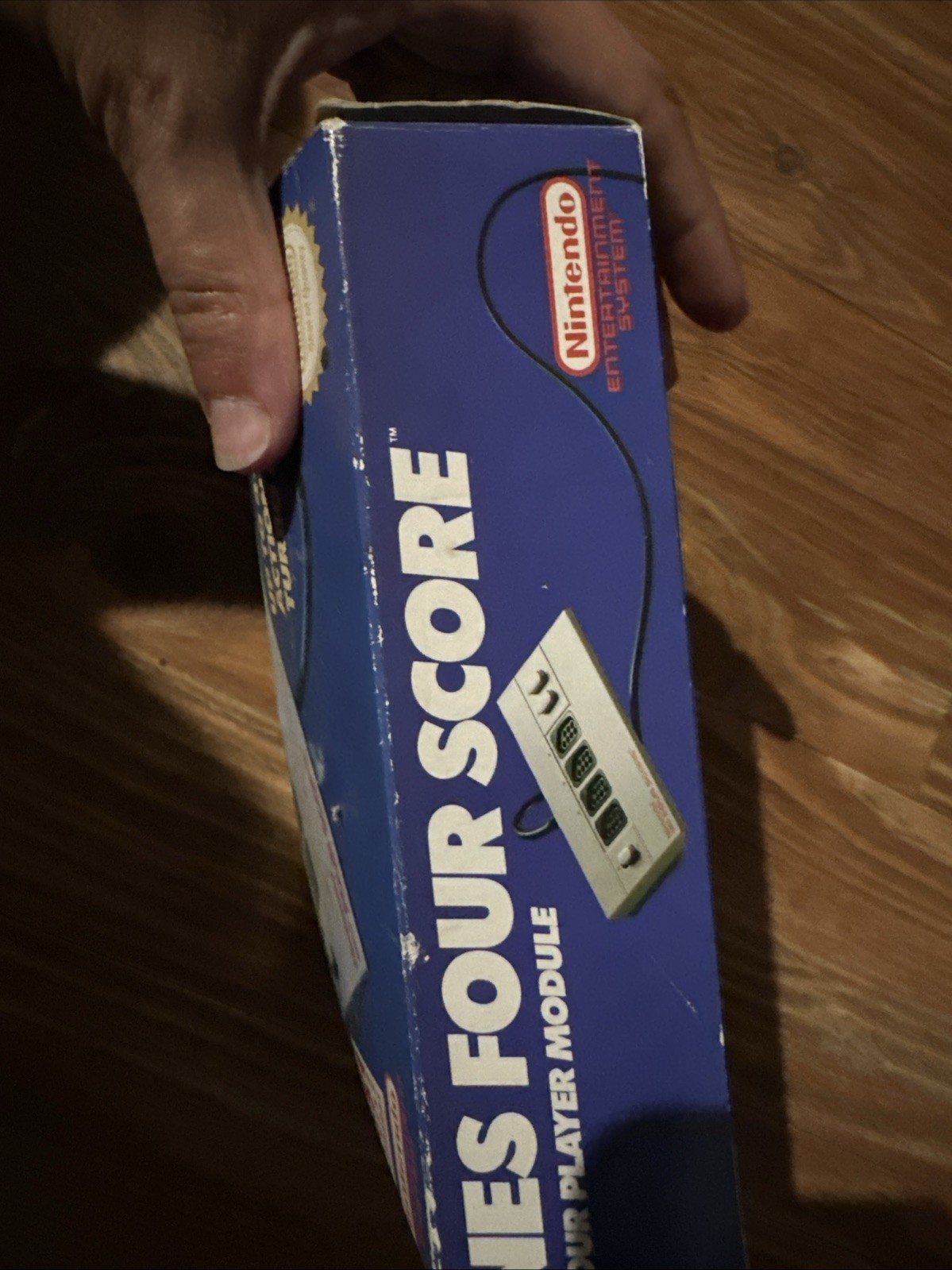 Nintendo Nes 4 Score Module – Gray With Manual & Stickers & Poster