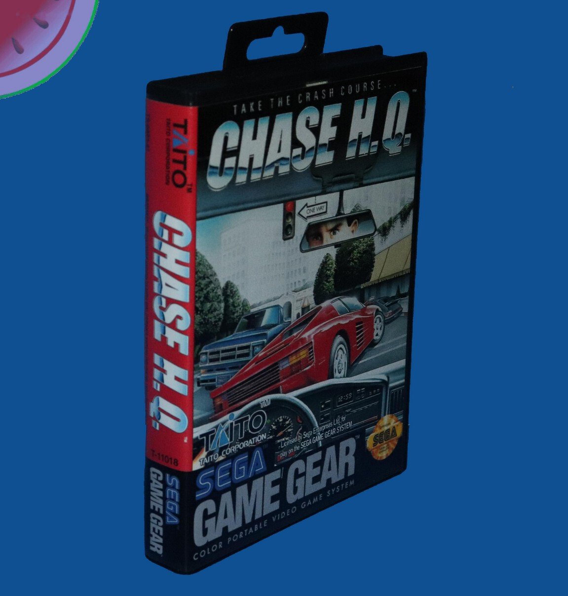 TESTED Sega GAME GEAR Genuine CHASE HQ H.Q. Completed with Manual in NEW Box CIB