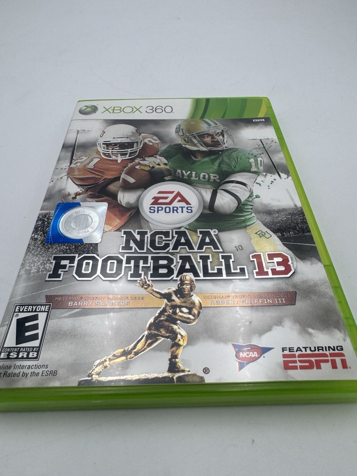 NCAA Football 13 (Microsoft Xbox 360, 2012) Authentic Tested CIB VGC Fast Ship