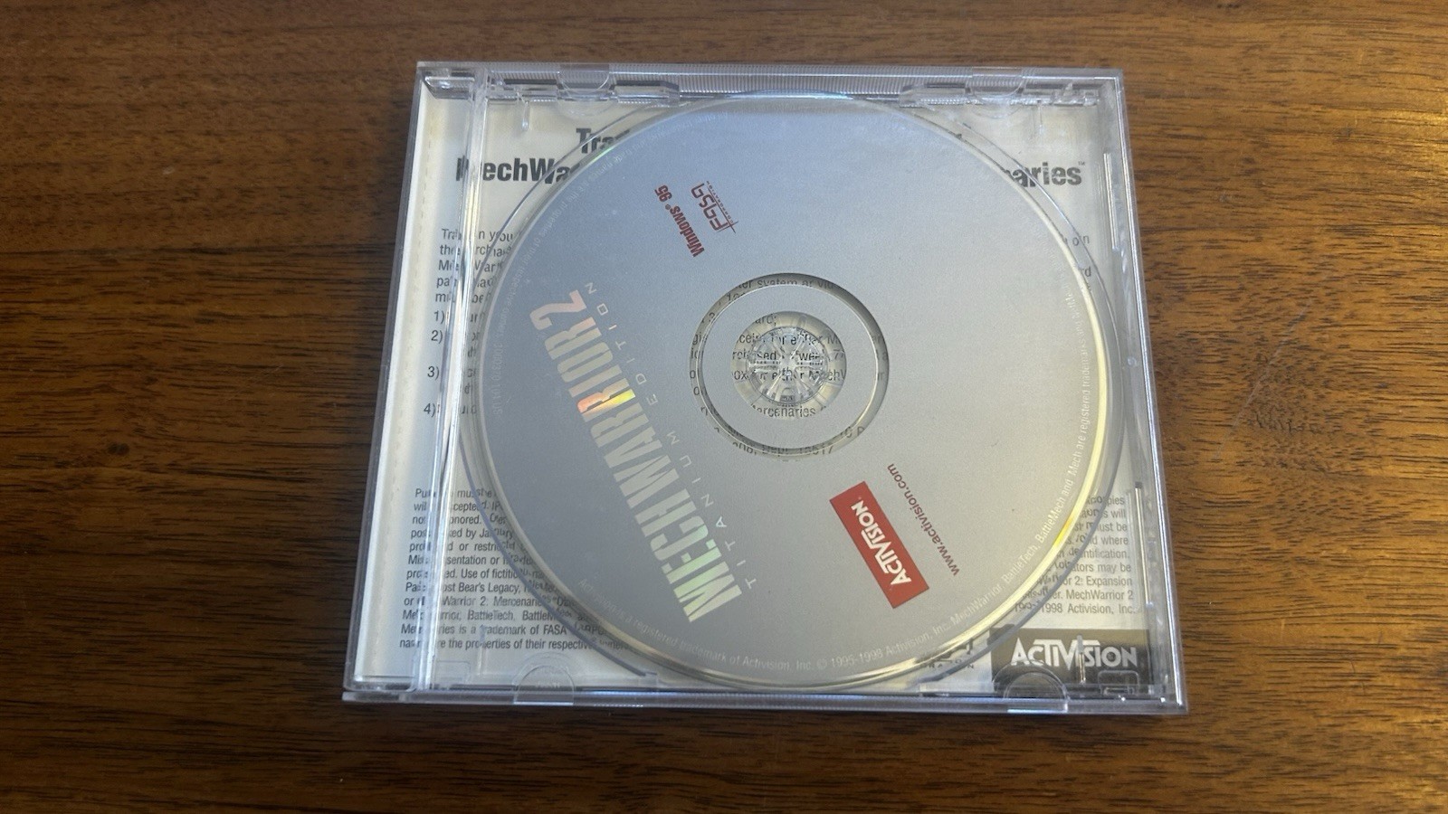 MechWarrior 2 Titanium Edition – Windows – Activision 1998