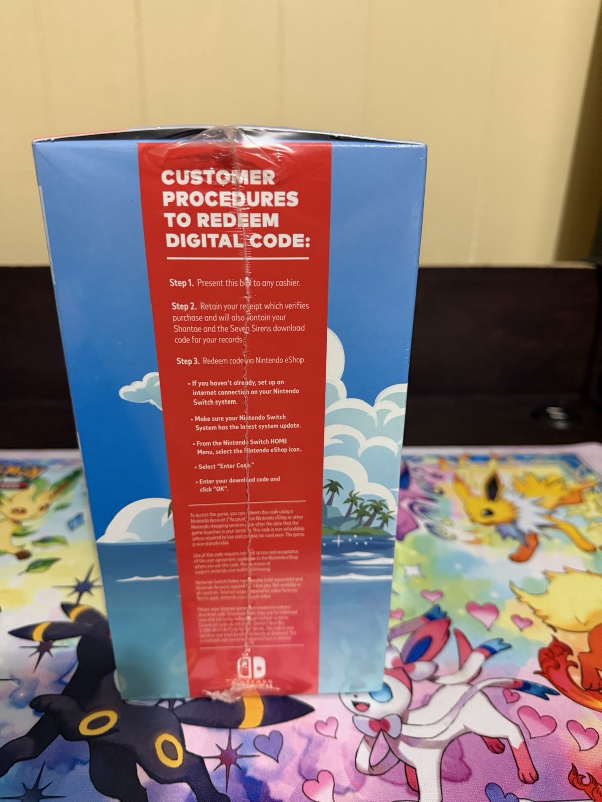 Shantae and the Seven Sirens includes the CODE and the plush