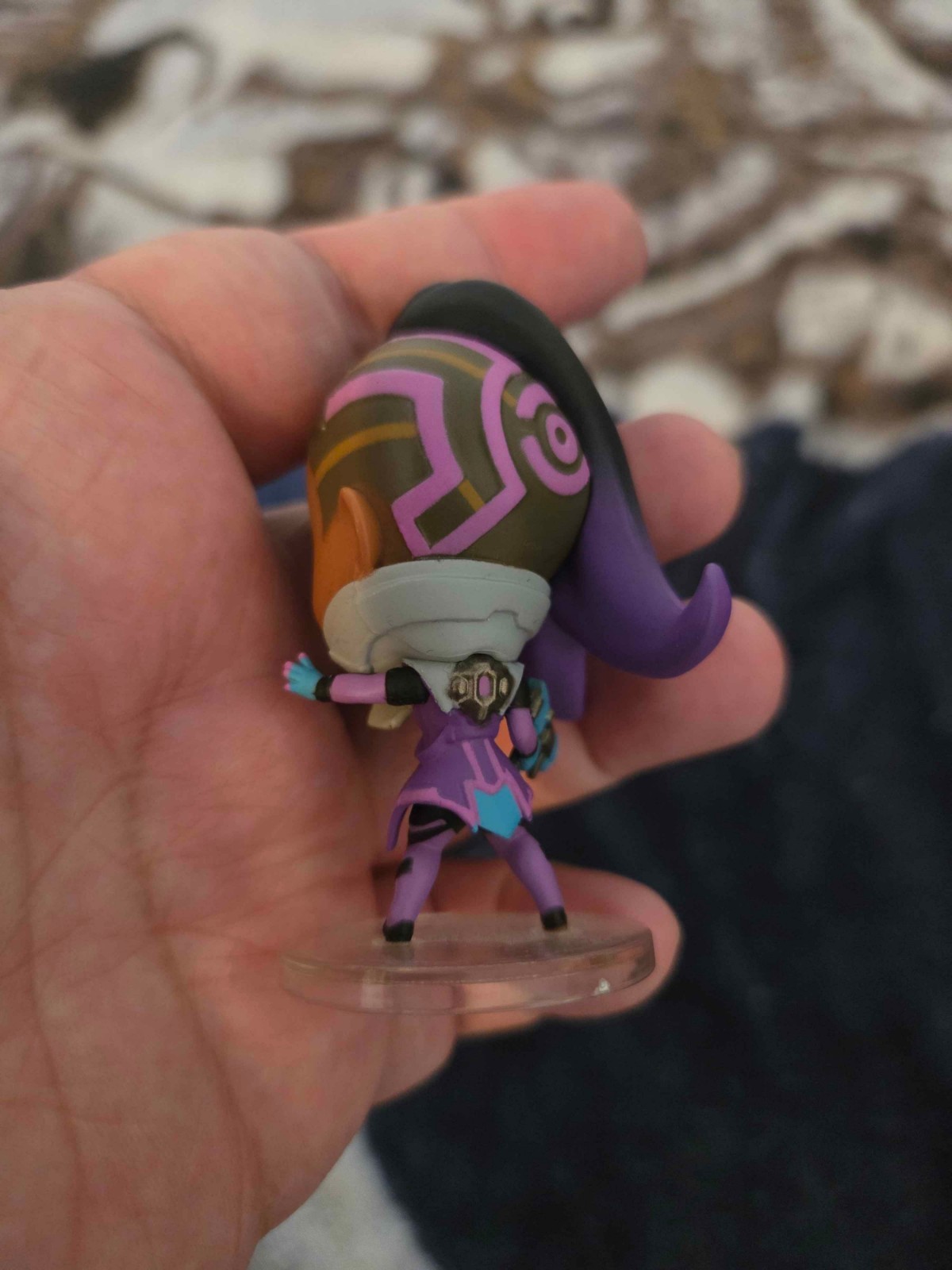 Blizzcon 2017 Exclusive Red Mercy Figure Backpack Clip + Sombra Figurine