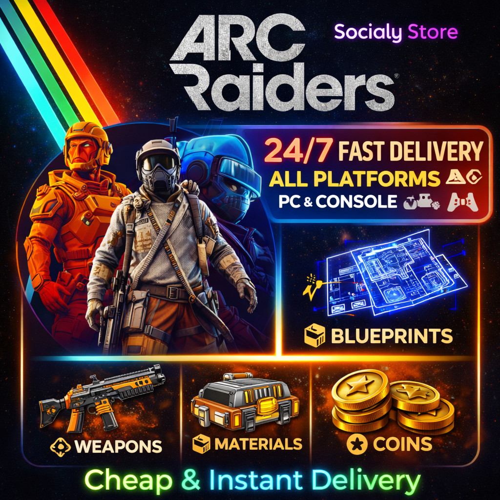 [🟢ONLINE] Arc Raiders Blueprint / Weapon / Crafting / Coins ALL PLATFORM