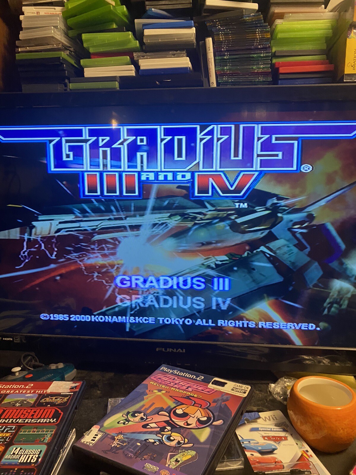 Gradius III and IV [3 and 4] (Sony PS2, 2000) PS2 – Disc Only – TESTED See Desc