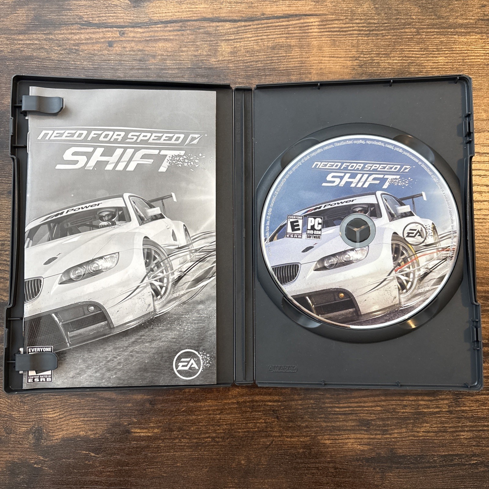 Need For Speed Shift (PC DVD, 2009) w/ Manual