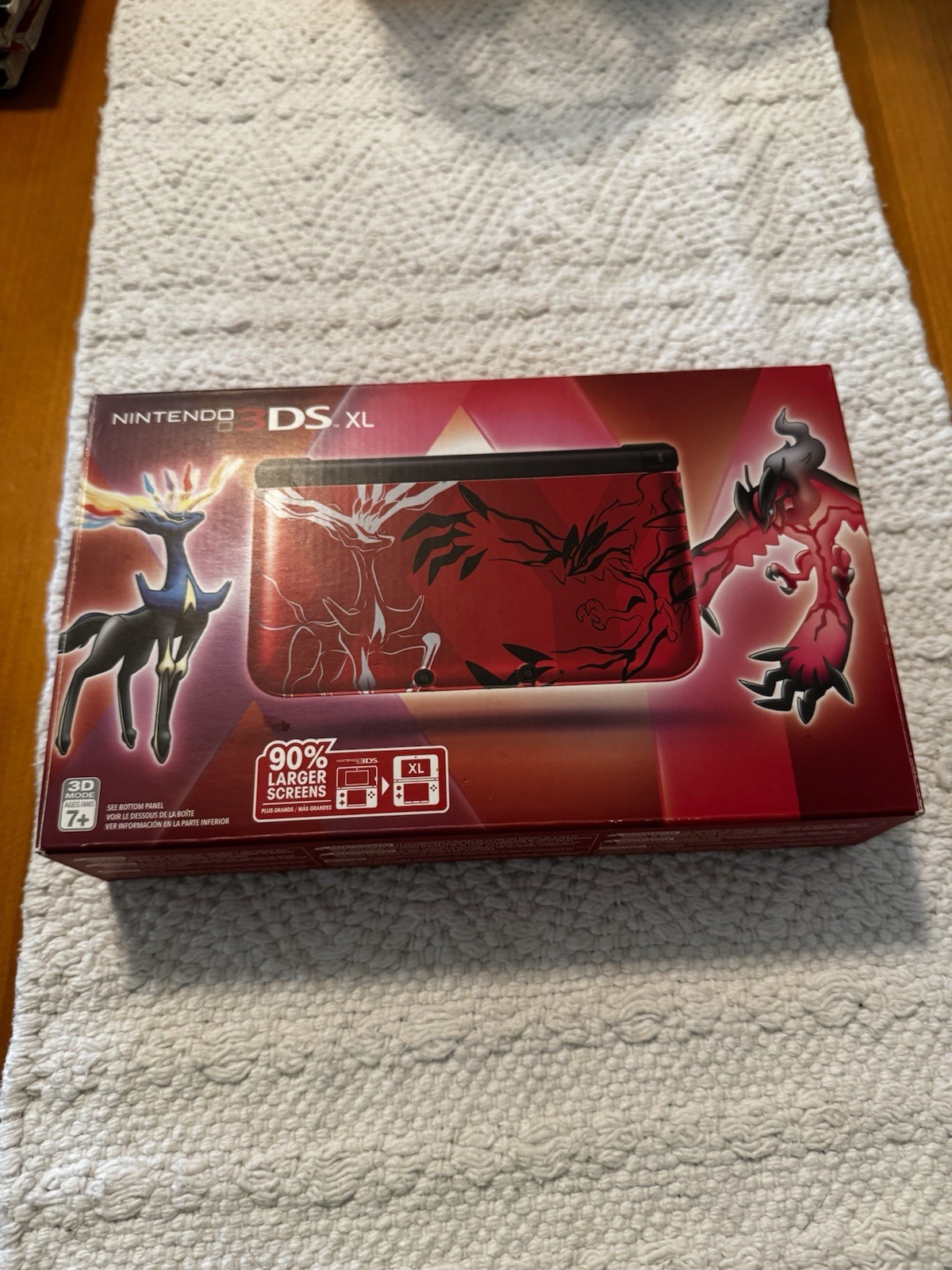 Nintendo 3DS XL Pokemon X Y Xerneas Yveltal Red Edition CIB Tested OEM
