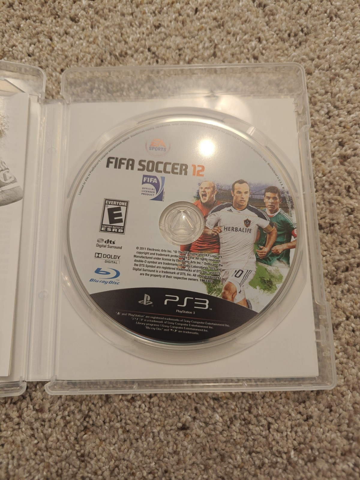 FIFA Soccer 12 PS3 PlayStation 3 CIB, Mint Disc, Clean And Working