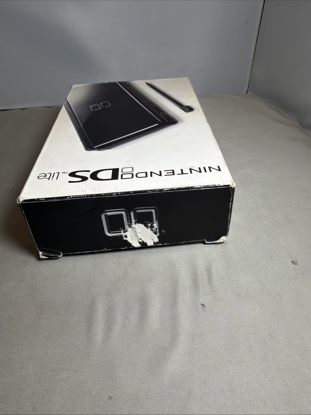 Nintendo DS Lite Onyx Black USG-001 Complete In Box CIB” Please Read”