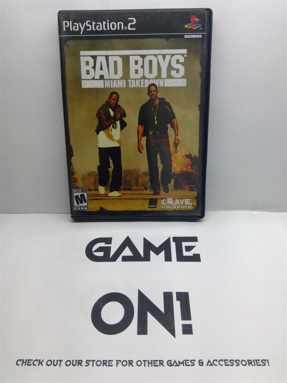 Bad Boys: Miami Takedown (PlayStation 2 2004) Complete Tested Working -Free Ship