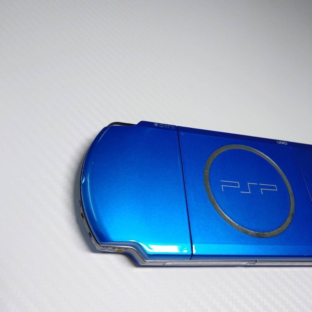Sony PSP 3000 Vibrant Blue Complete in Box Near Mint 6748