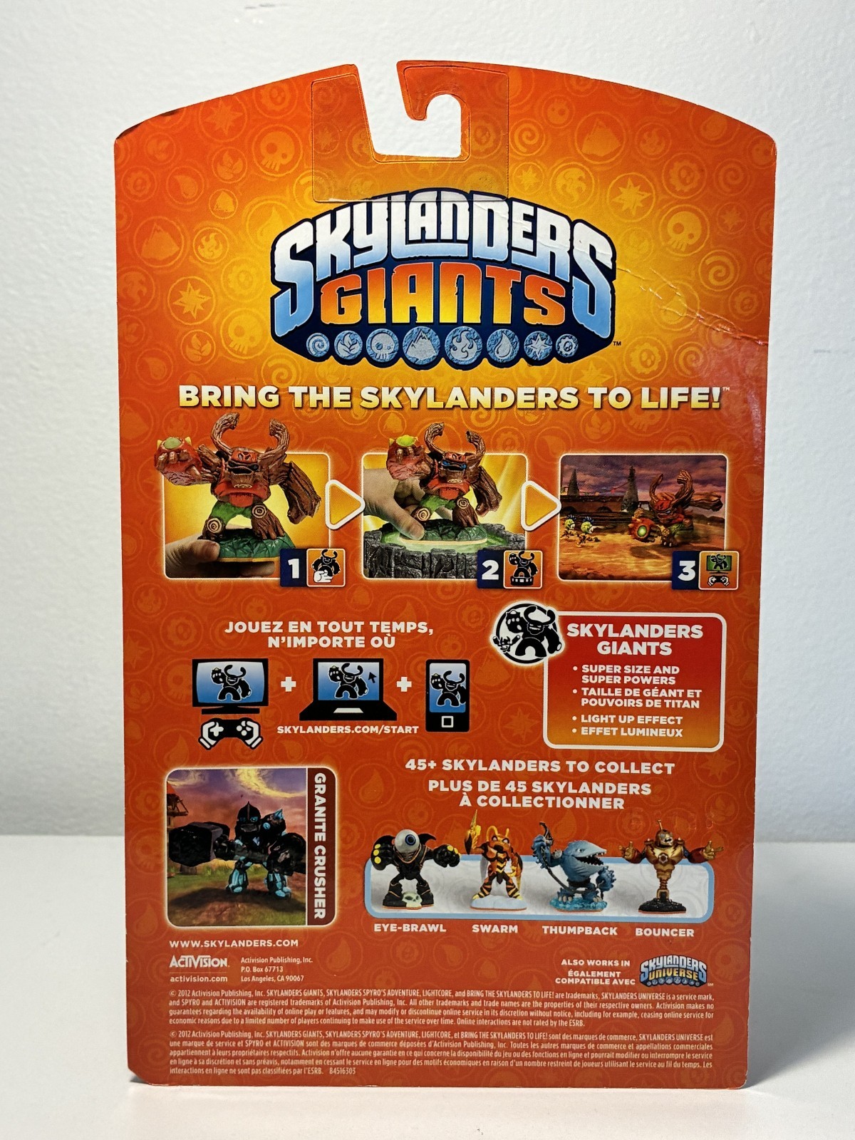 Skylanders: Giants Granite Crusher (Target Exclusive) – MIB!