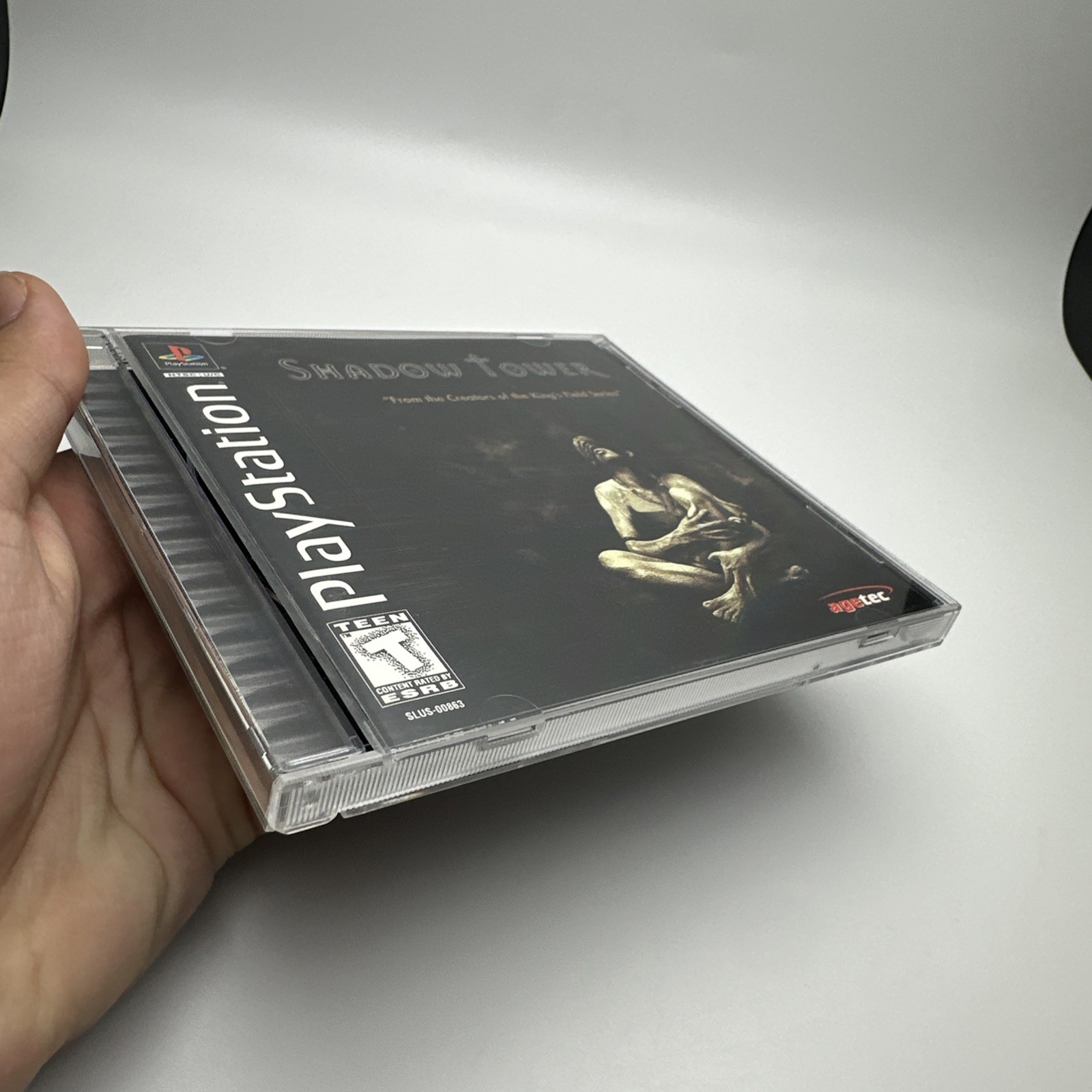 Shadow Tower PlayStation PS1 FromSoftware CIB Complete – Tested W/ Reg Card VGC