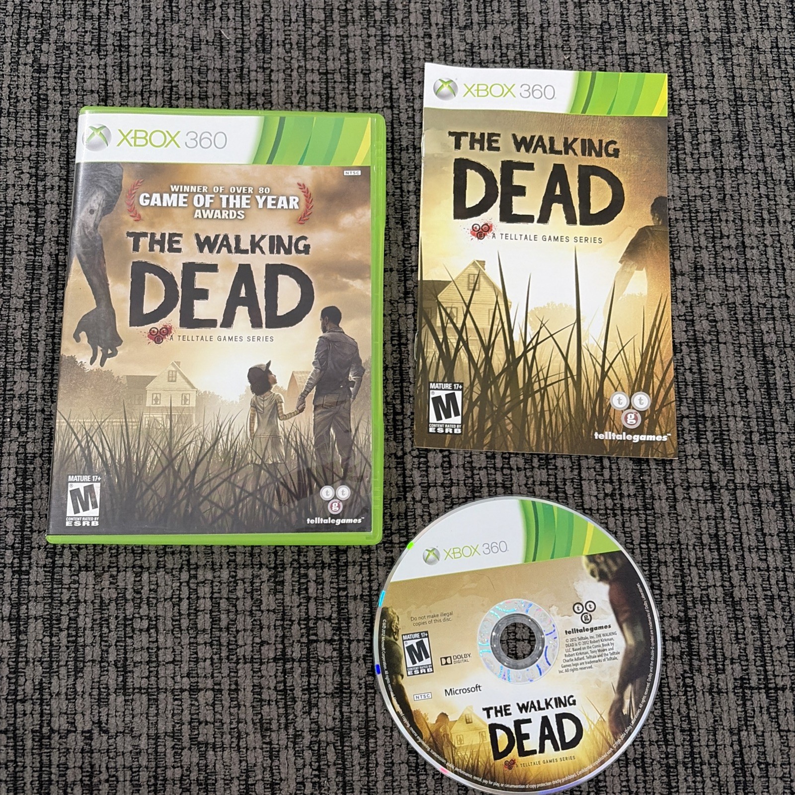 The Walking Dead: A Telltale Games Series – Microsoft Xbox 360 – Tested Works