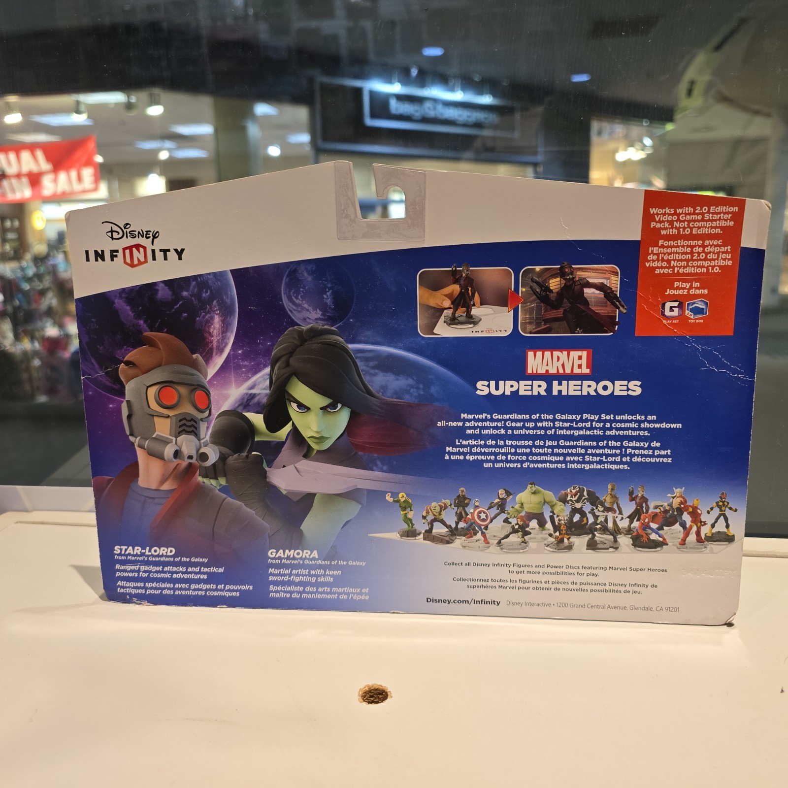 Disney Infinity 2.0 Guardians of the Galaxy Star Lord and Gamora Marvel SEALED