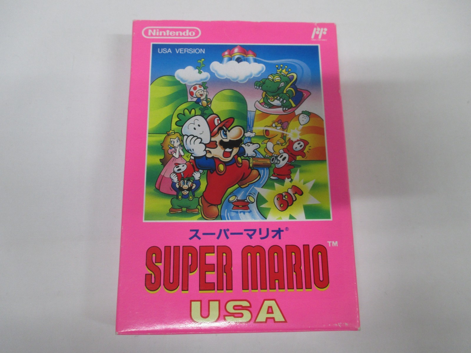 NES — SUPER MARIO USA — Boxed. Famicom, JAPAN Game. 12876