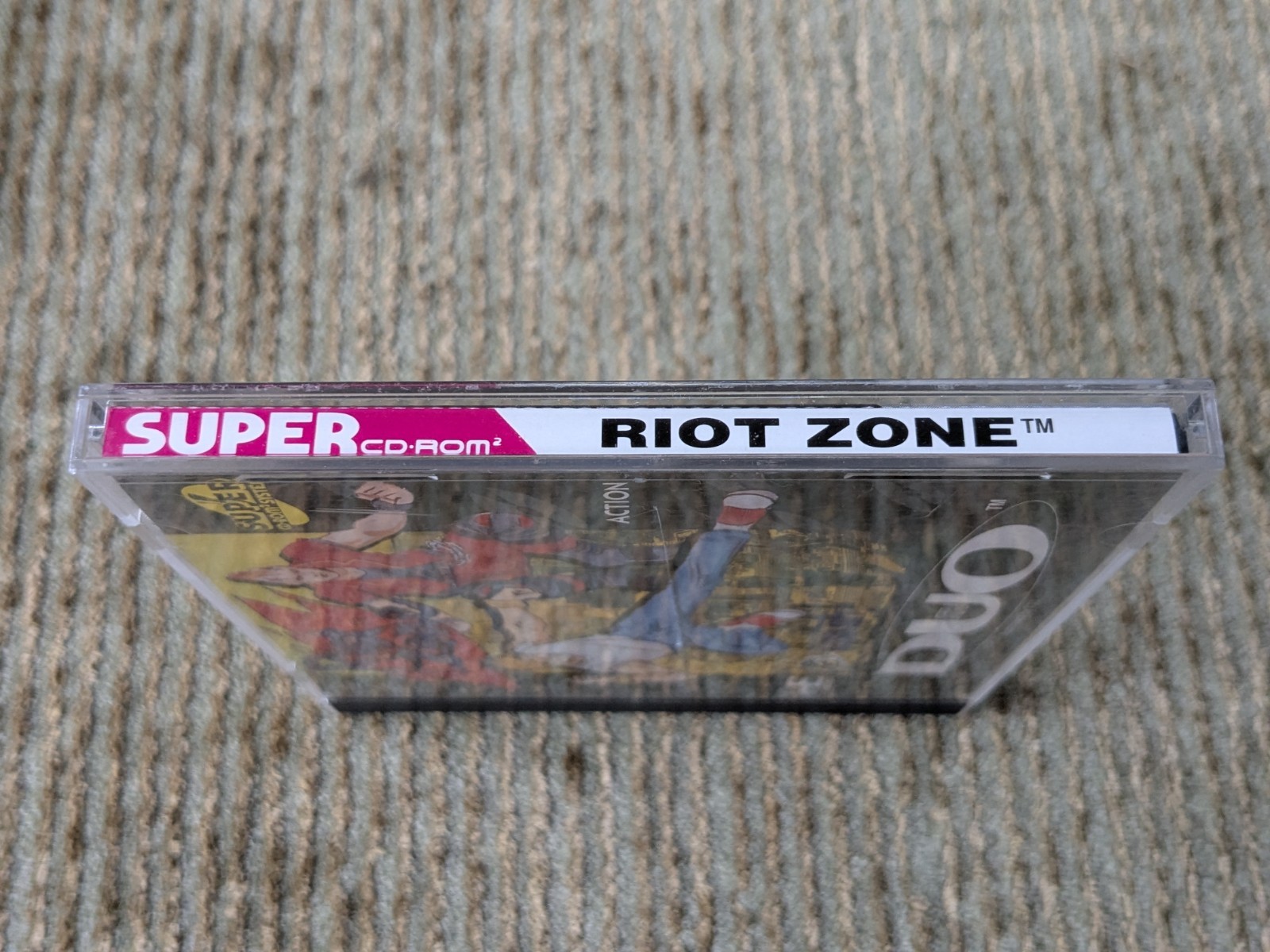 Riot Zone (TurboGrafx-CD TurboDuo) Complete CIB Tested Working