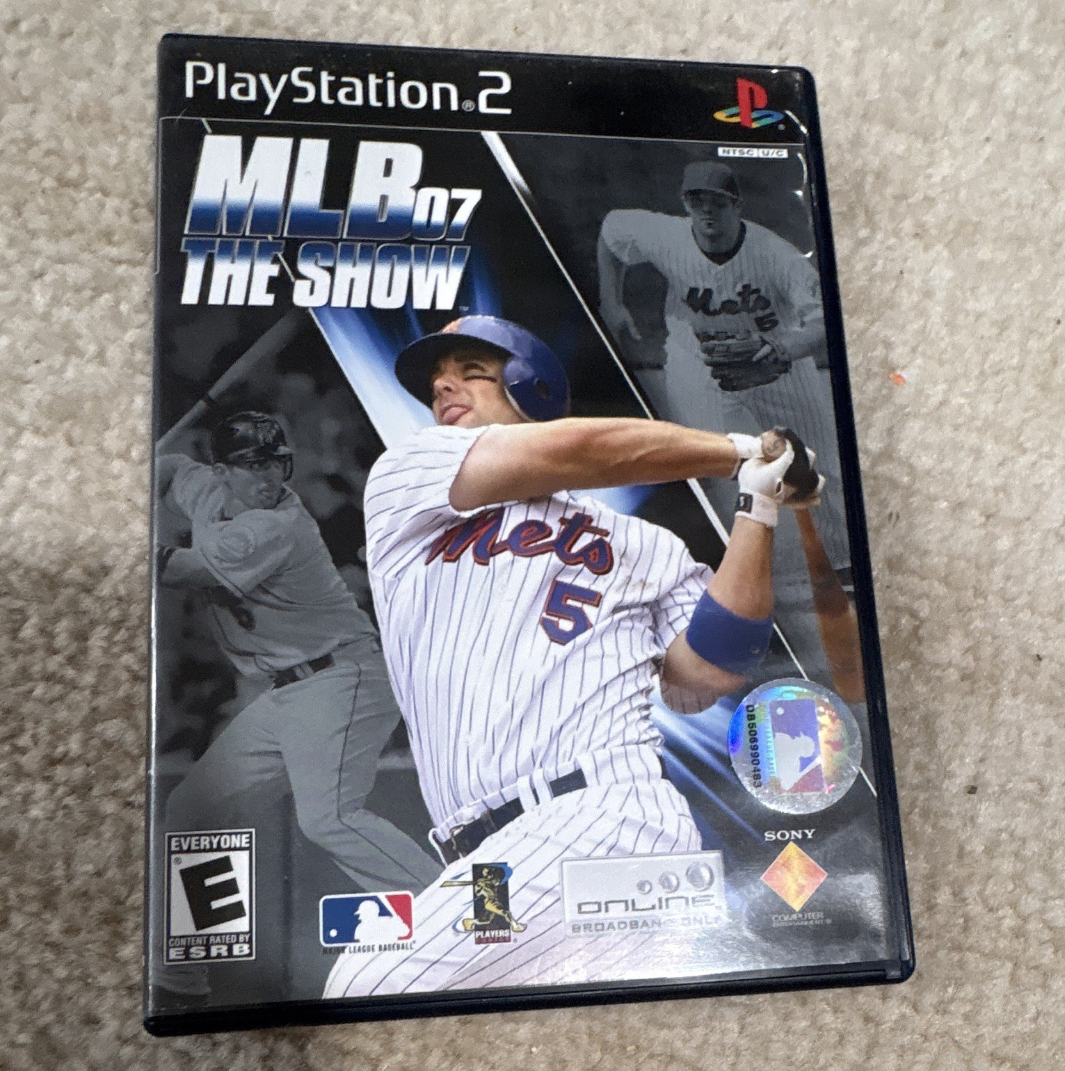Sony MLB 07: The Show PS2 2007 Baseball E NTSC-U/C Online Playability