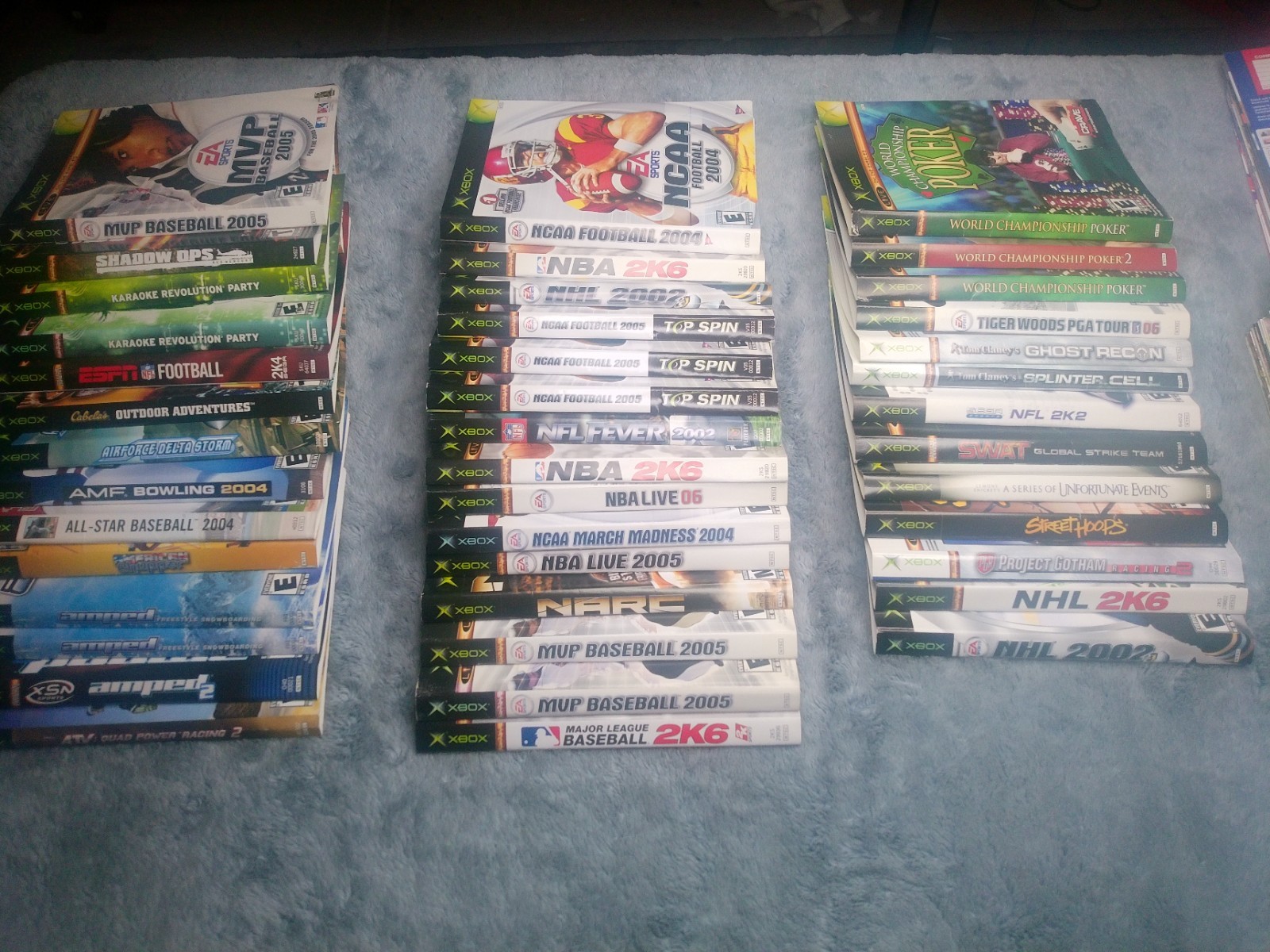 Lot of 43 Xbox Original Cover Art Inserts – Original/Authentic – Free Shipping!