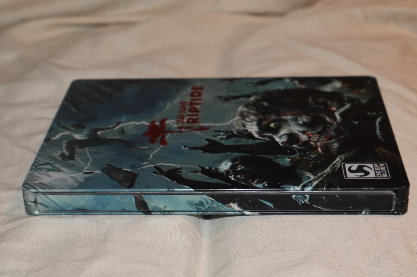 Dead Island: Riptide (Microsoft Xbox 360, 2013) STEELBOOK CASE AND MANUAL
