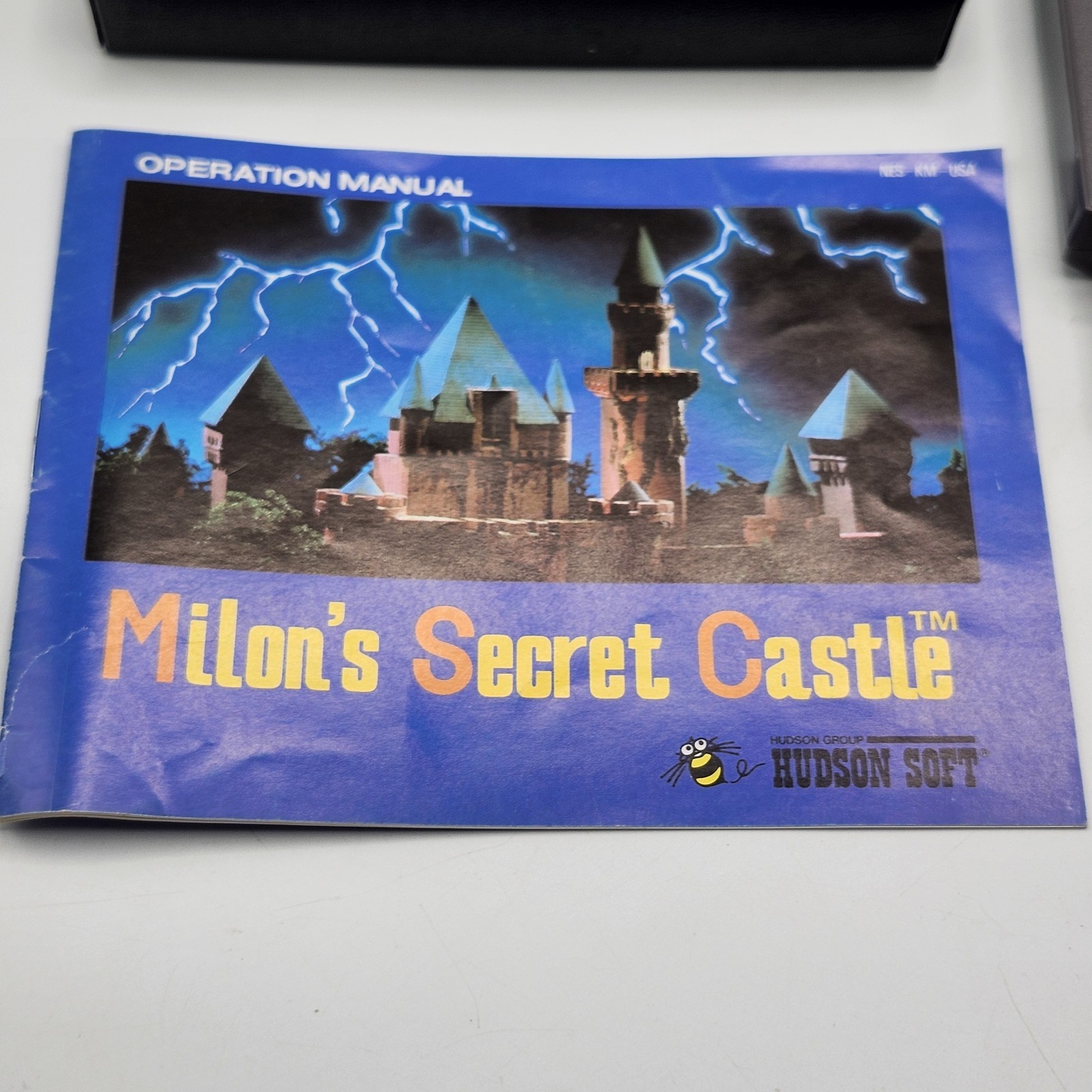 Milon’s Secret Castle NES Nintendo Video Game Cartridge w/ Manual Sleeve Tested