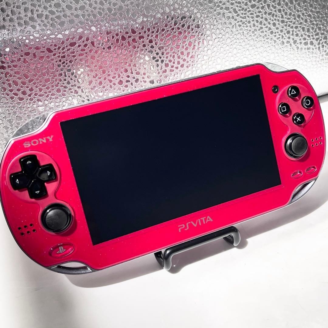Excellent SONY PS Vita PCH-1000 ZA03 Cosmic Red Wifi