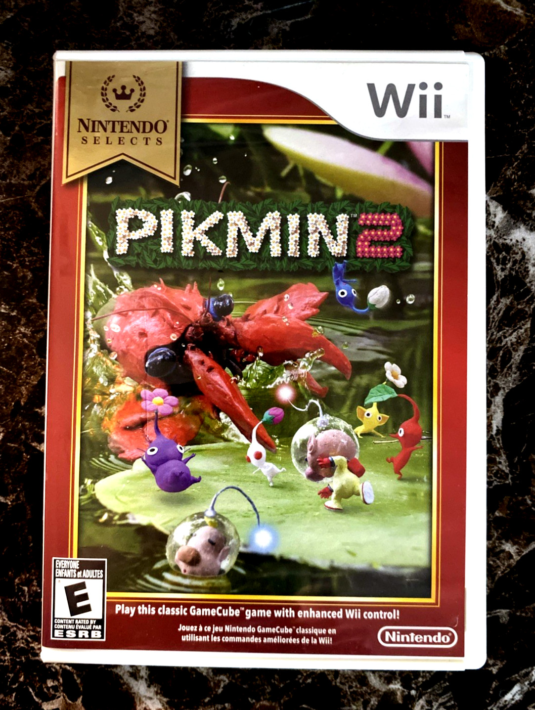 Pikmin 2 – No Game – Original Game Case & Manual Only – Nintendo Wii