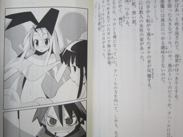 DISGAEA On Love w/Poster Novel Complete Set 1&2 SOW KAMISHIRO Sony PS2 Japan *