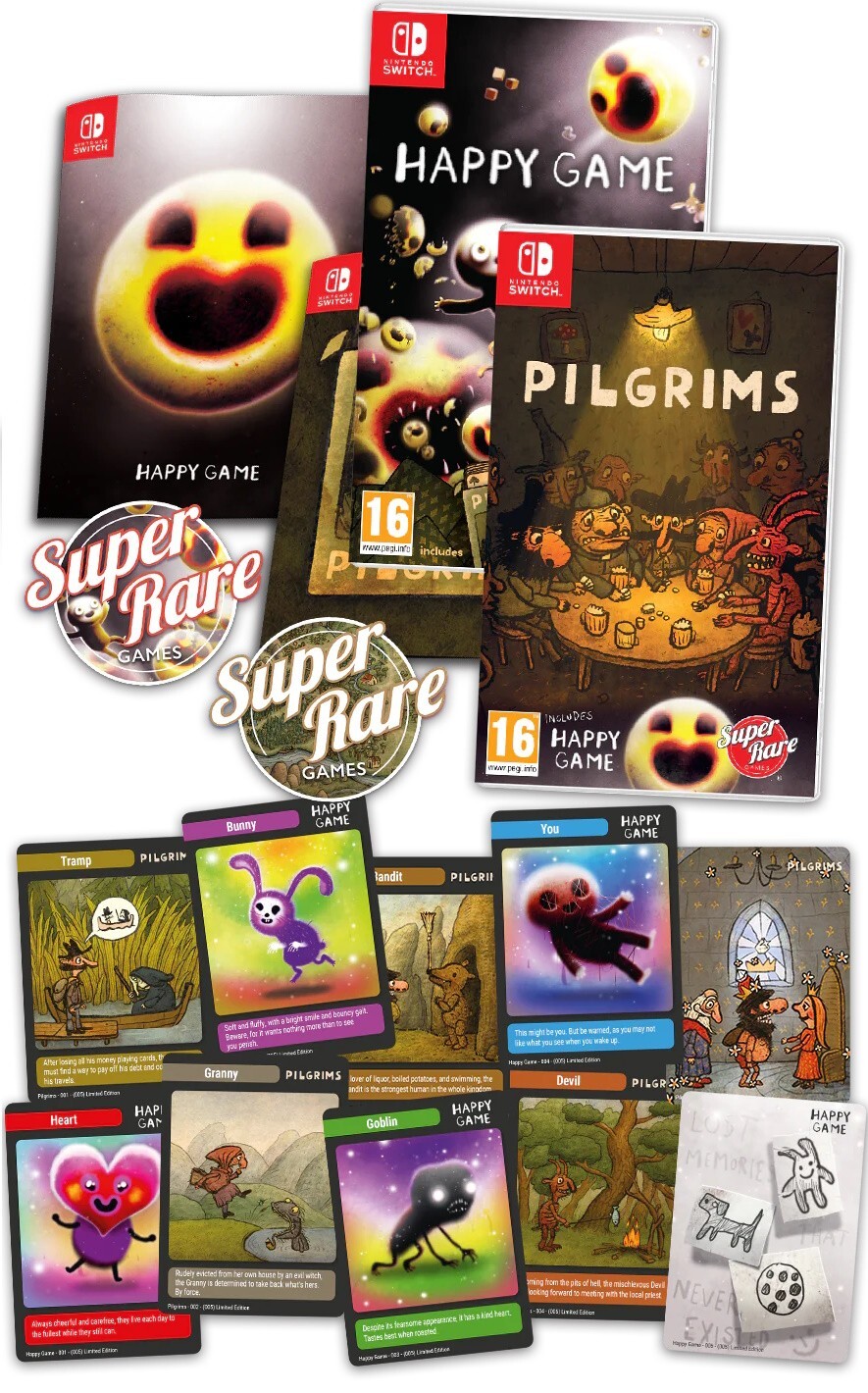 NSW – PILGRIMS W/HAPPY GAME [SUPER RARE GAMES]