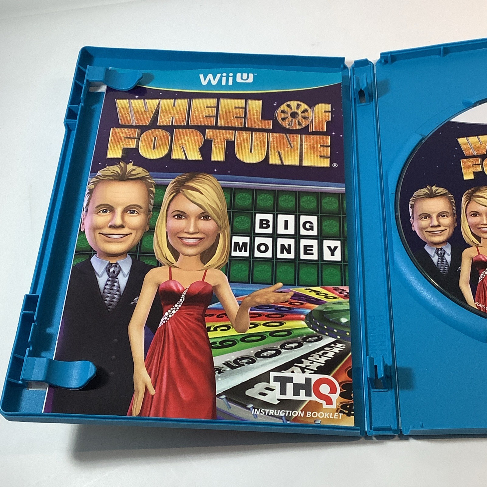 Wheel of Fortune (Nintendo Wii U, 2012) CIB Complete