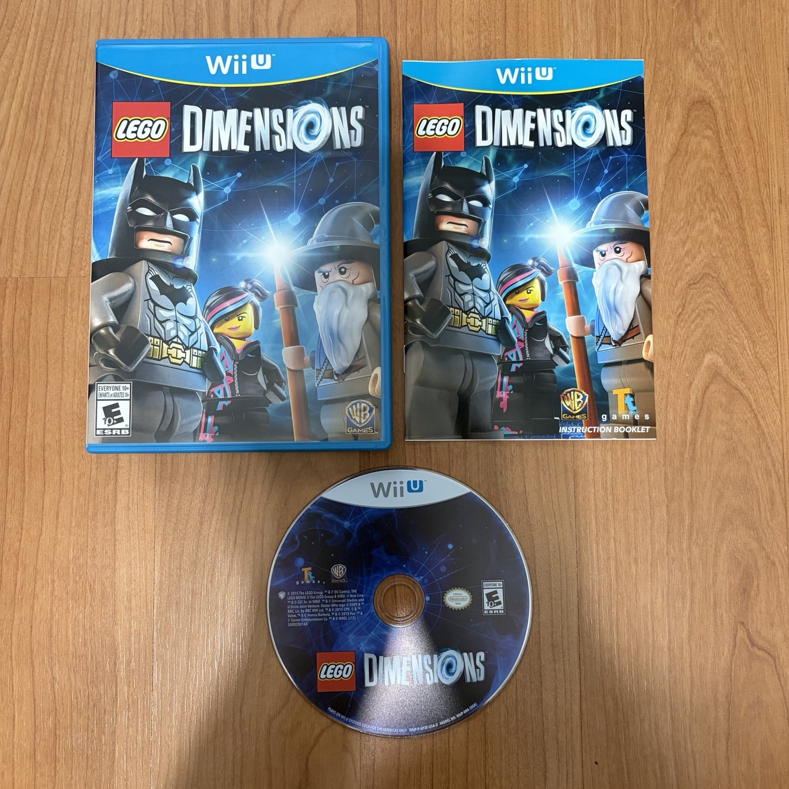 Nintendo Wii U LEGO Dimensions Game Disc Complete In Box Tested Working