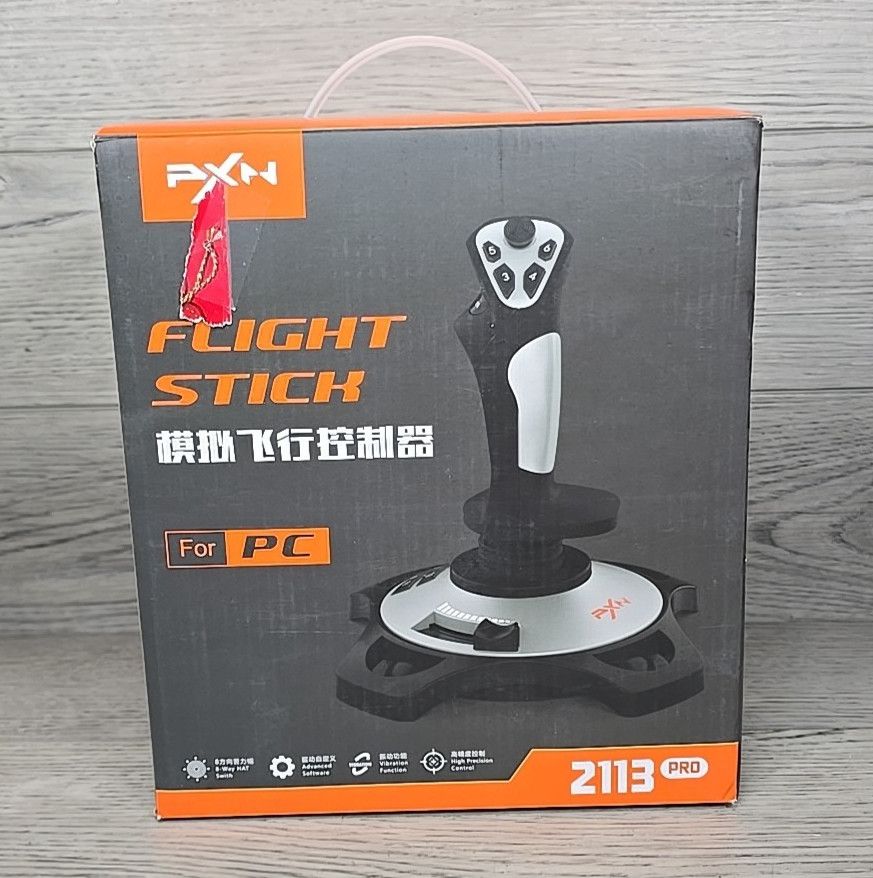 PXN Pro 2113 PRO Flight Joystick Gaming Controller Wired Simulator Vibration