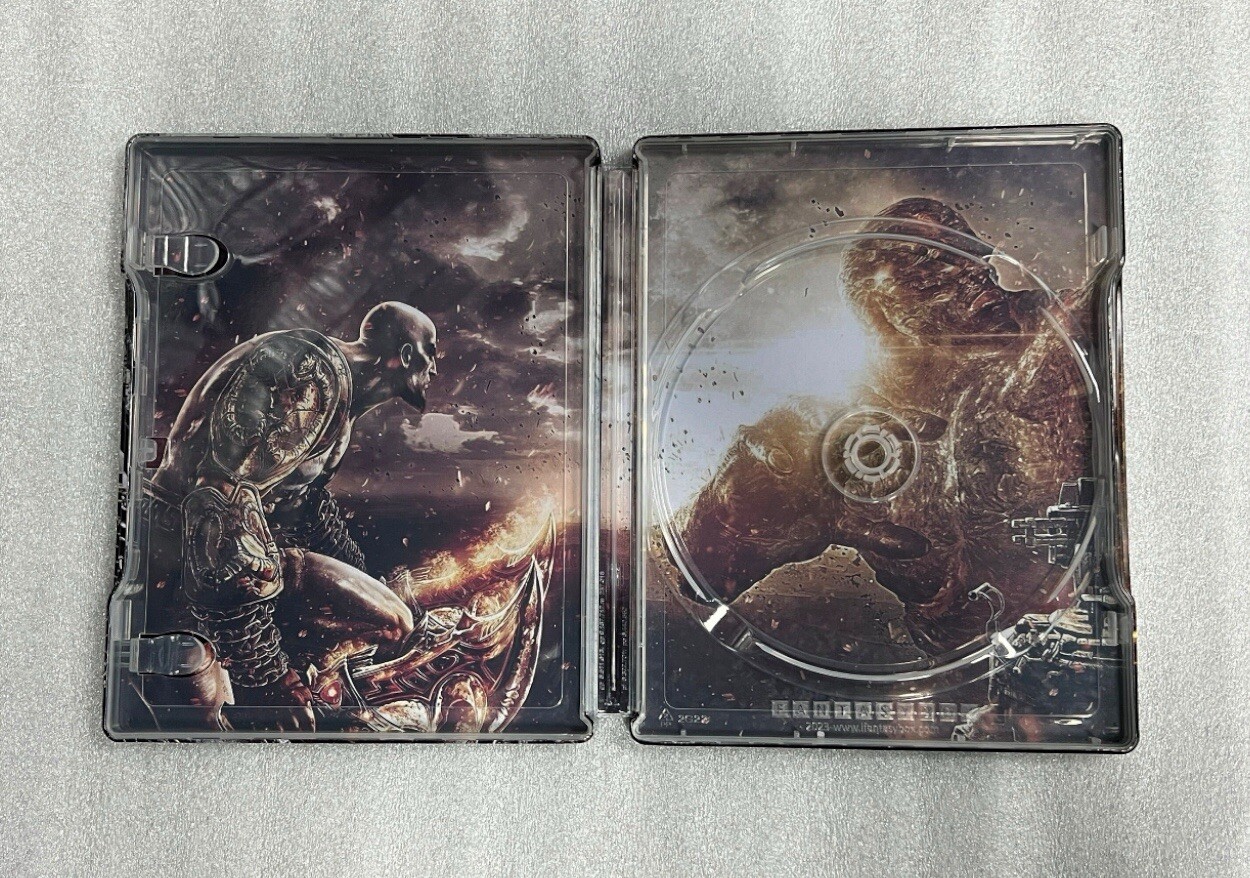 God of war III Custom made G2 Steelbook Case for PS3/PS4/PS5 (No Game) New