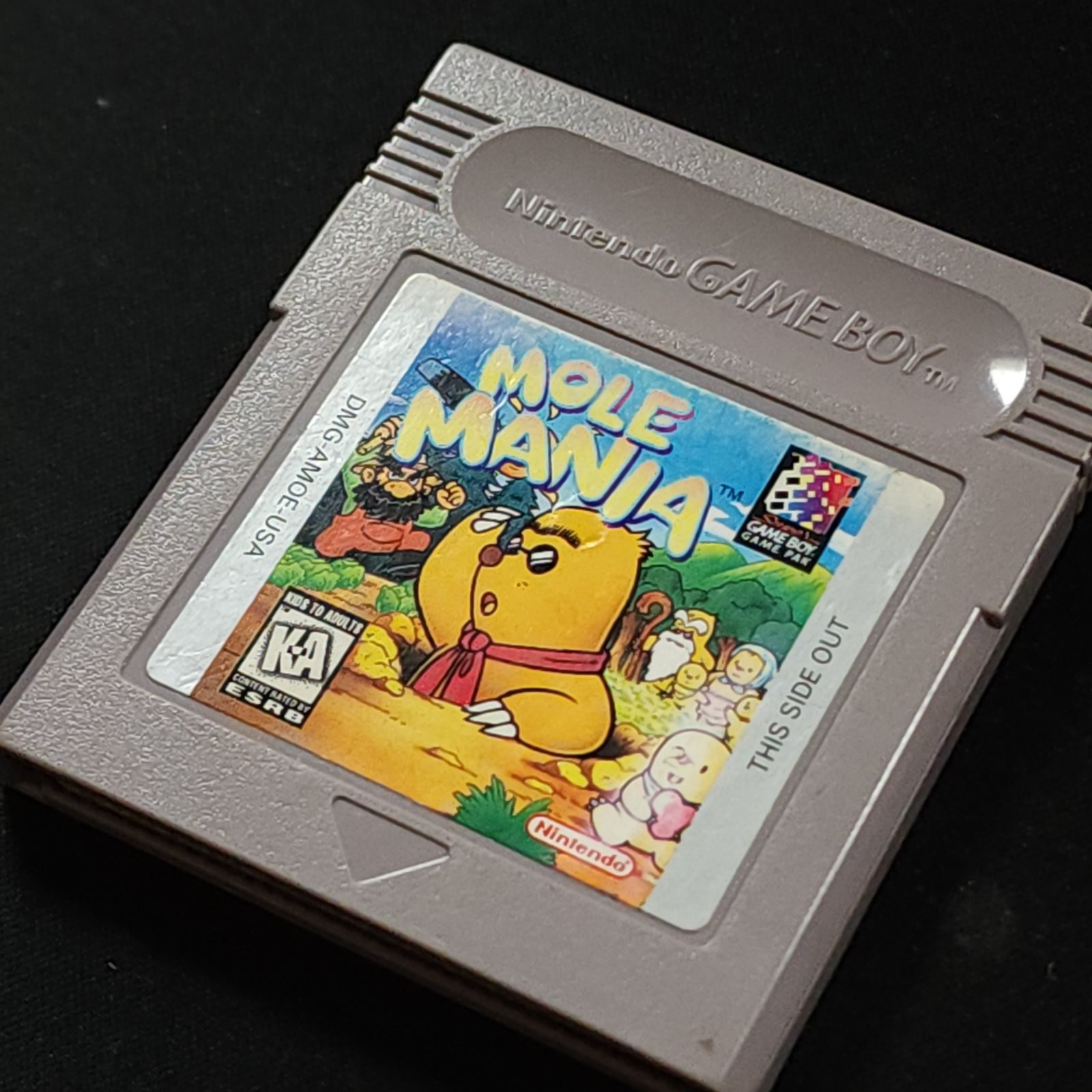 Mole Mania Game Boy Game Only NTSC-U/C Tested Authentic