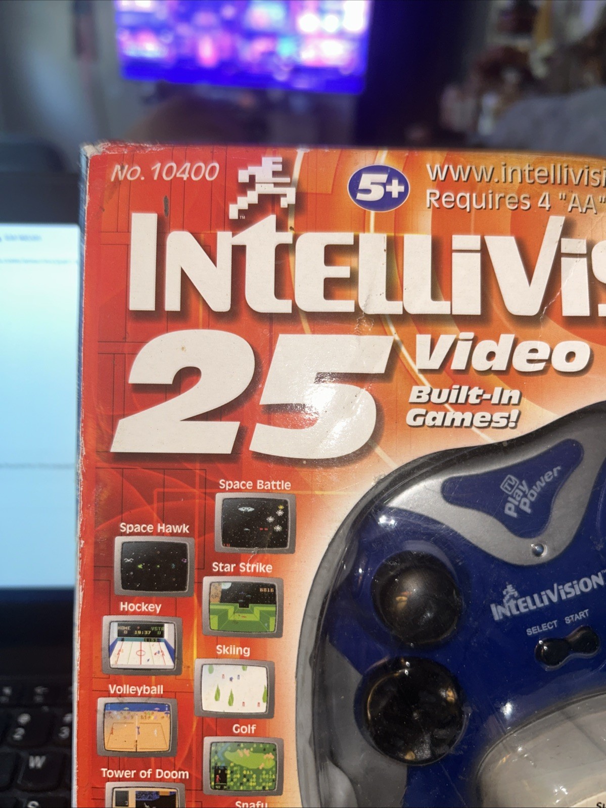 Intellivision Video Game System Plug and Play, 25 Built-In Games New In Box