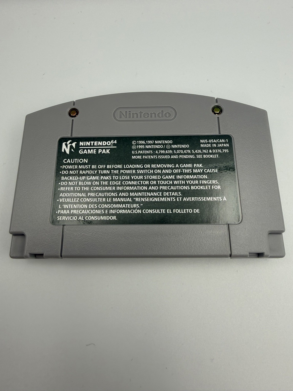 Mario Kart 64 Cart Games For Nintendo N64 US Version