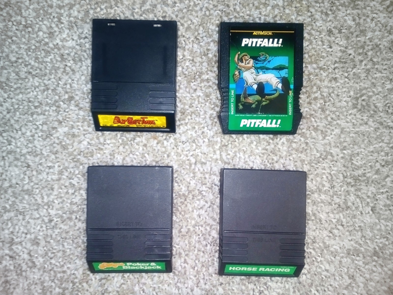 Intellivision Games Lot of 40 Different Titles All Tested and Working See Pics