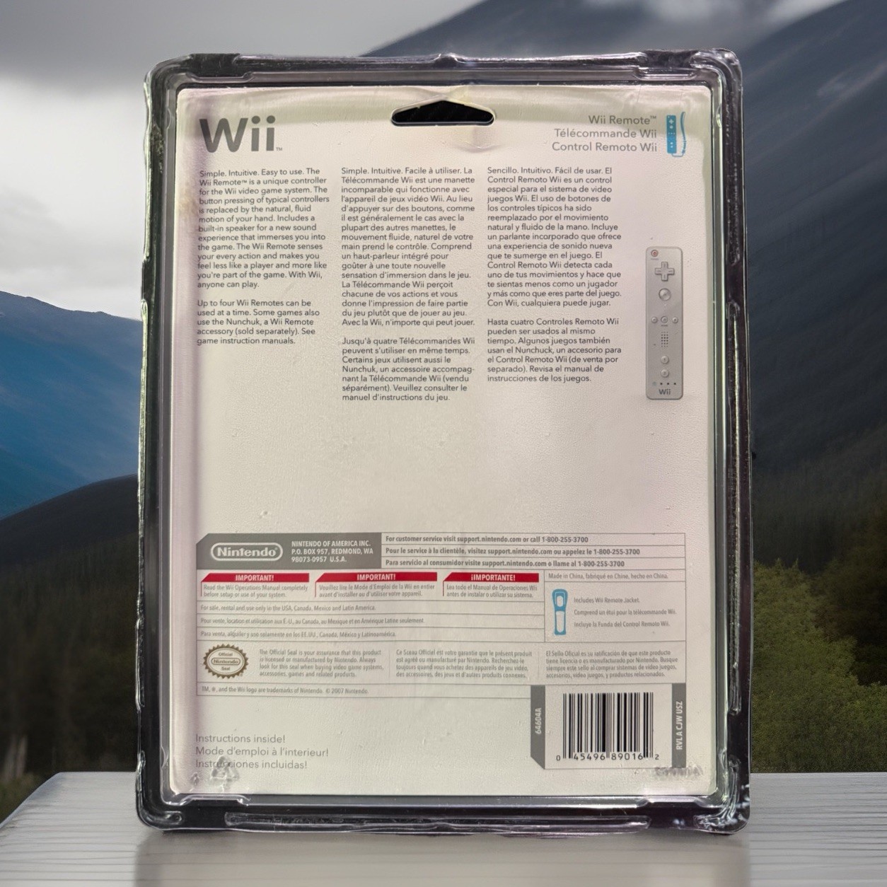(BRAND NEW) Nintendo Wii Remote Wireless Motion Controller White