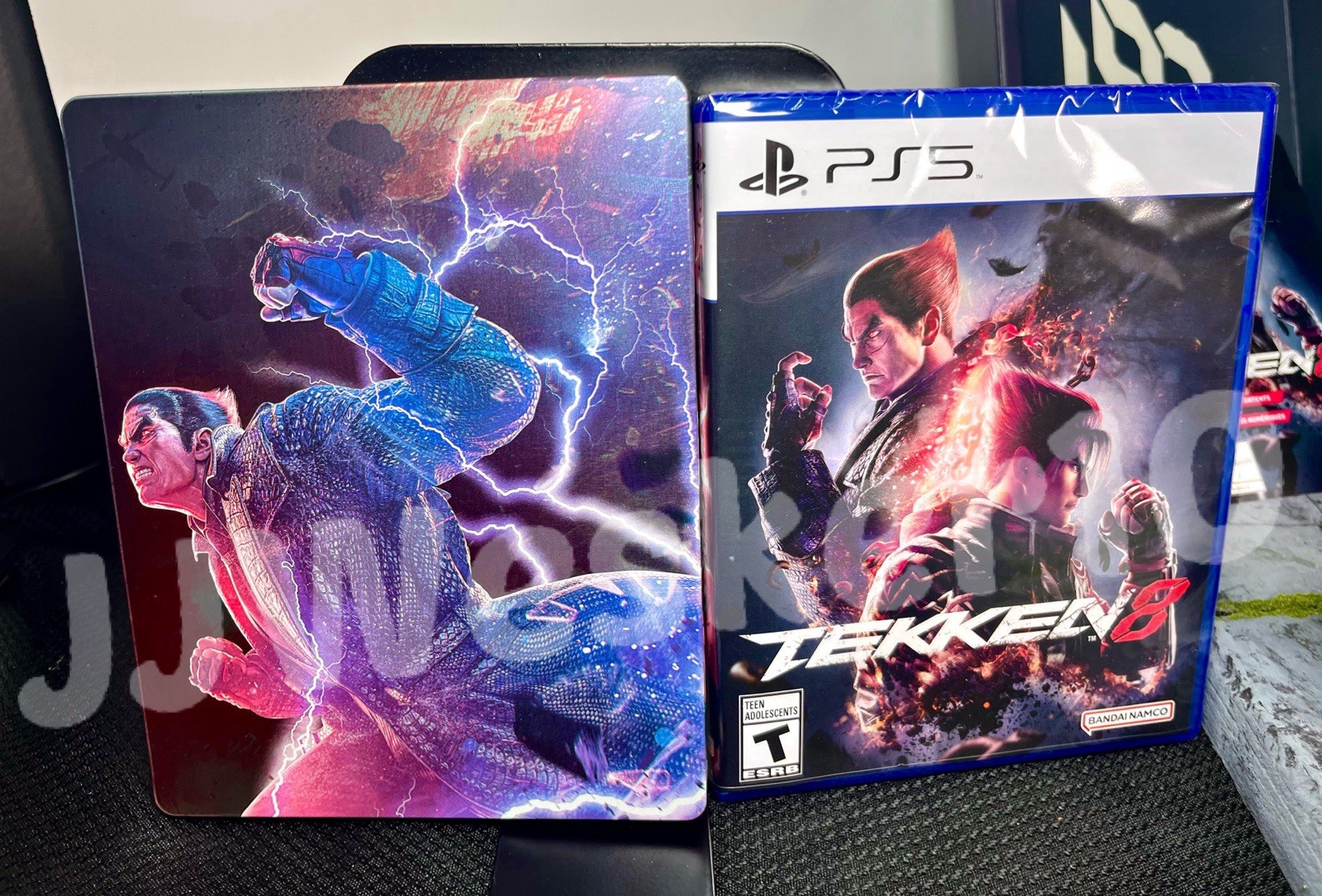 Tekken 8 (PlayStation 5, 2024) Premium Collector’s Edition- Devil Jin Lights Up!
