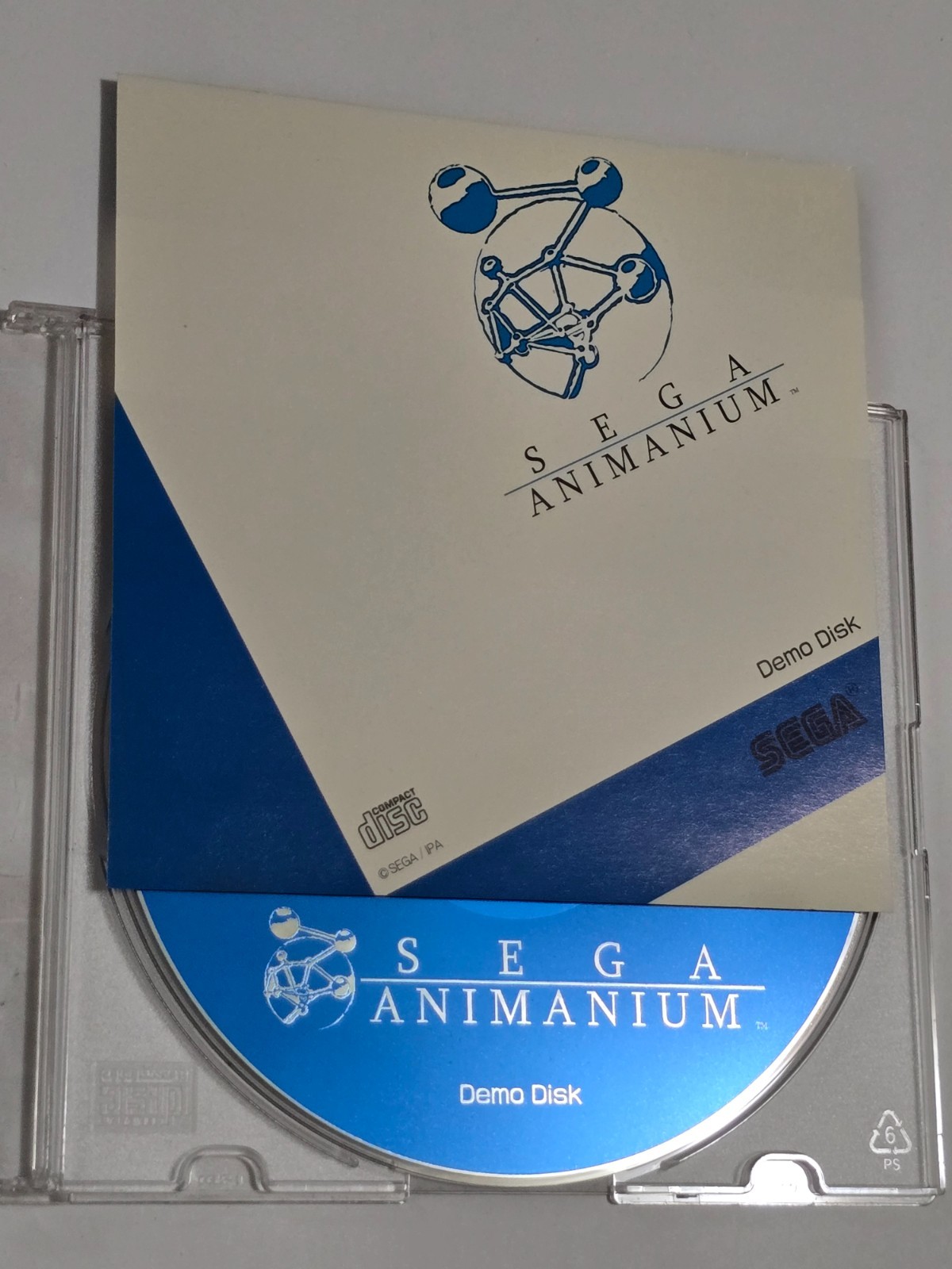 SEGA ANIMANIUM DEMO DISC E3 VIDEO GAME PROMO CD PC ANIMATION VTG ROM GENESIS