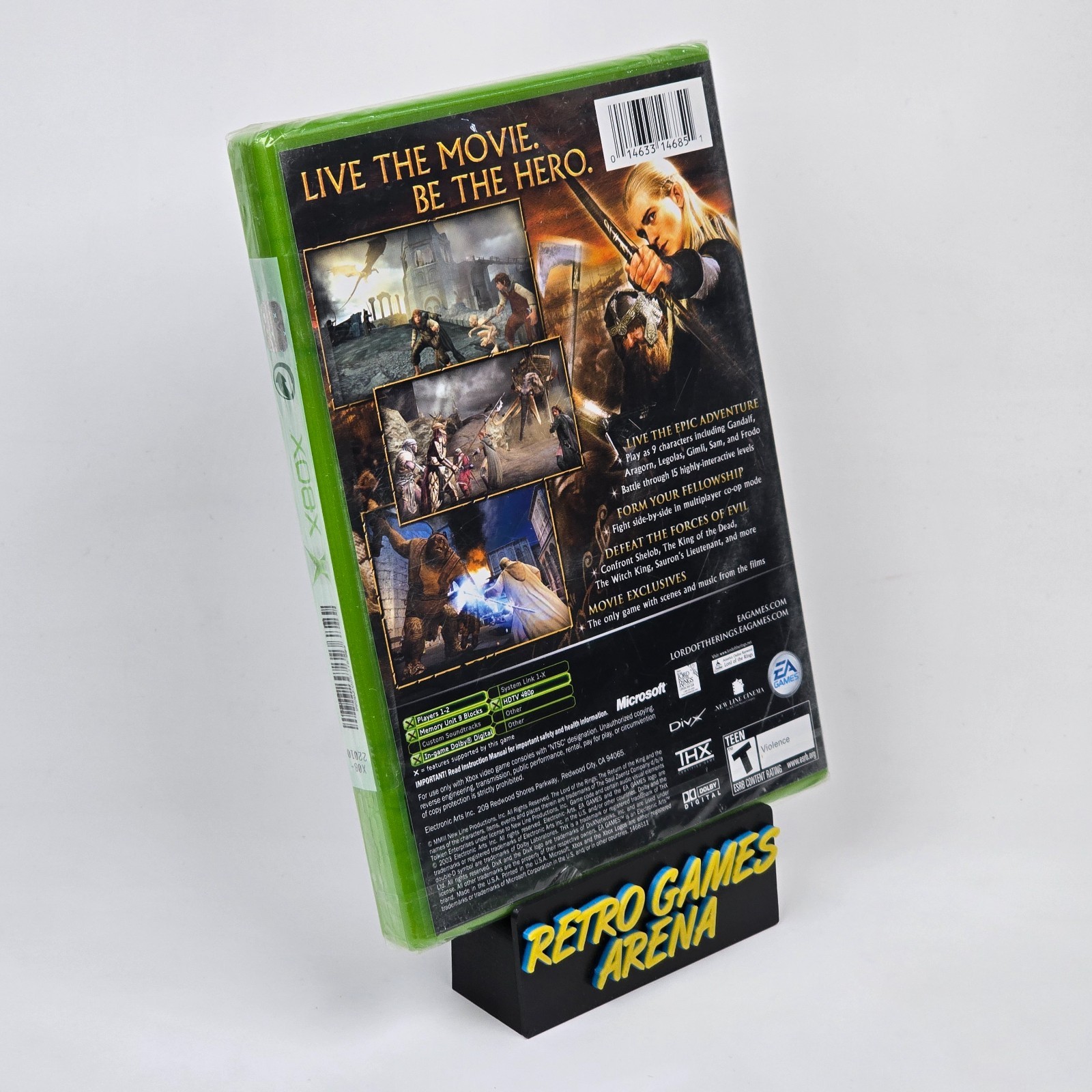 Lord of the Rings Return of the King (Original Xbox) BL BRAND NEW FACTORY SEALED