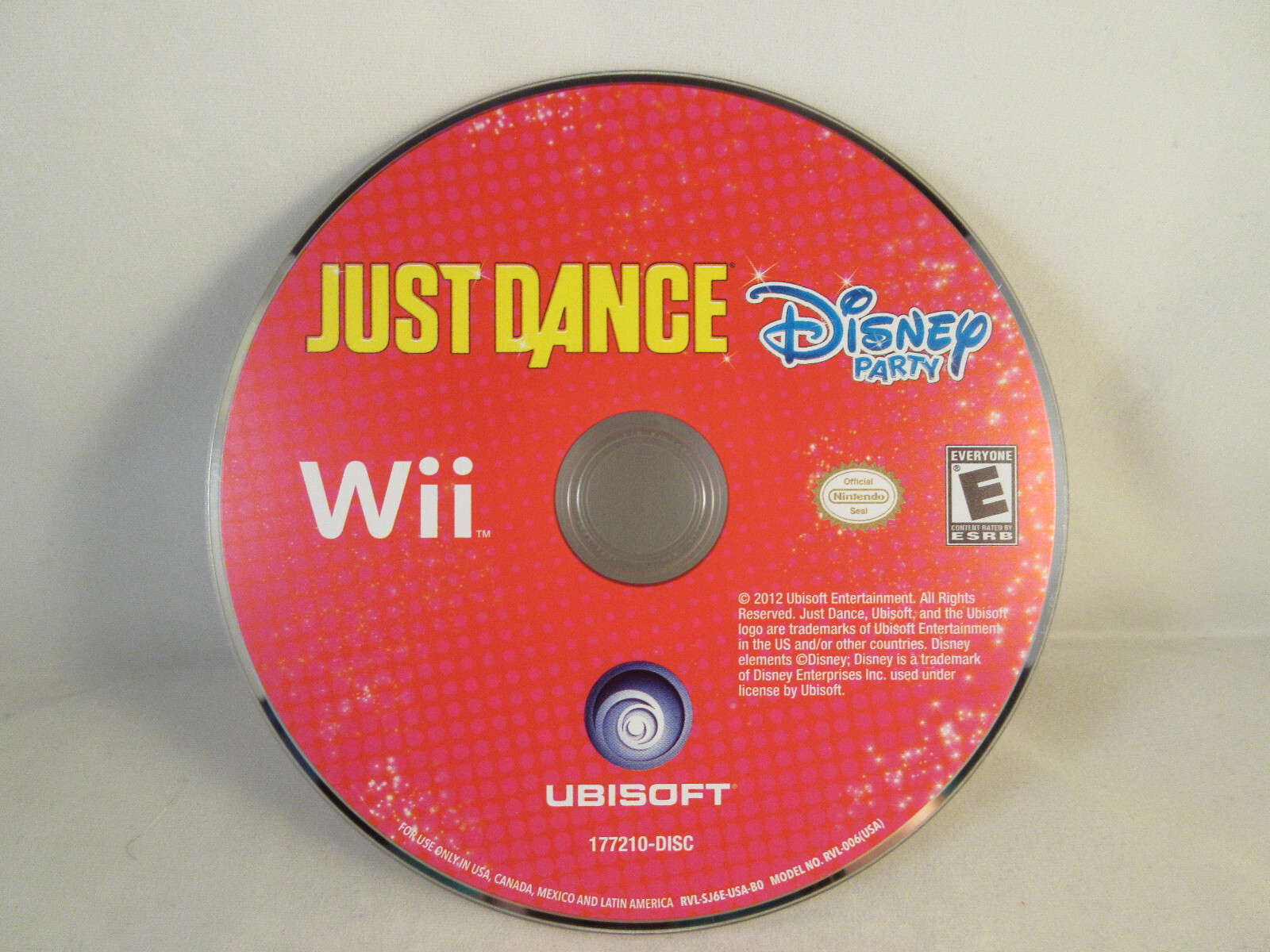 Just Dance Disney Party (Nintendo Wii) Complete CIB w/ Manual and Protector