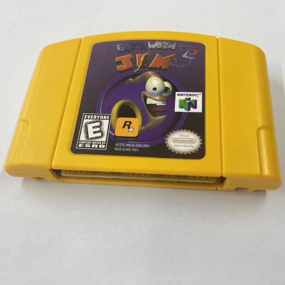 Earthworm Jim 3D – Nintendo 64 (N64) Factory sealed Rare find Limited release