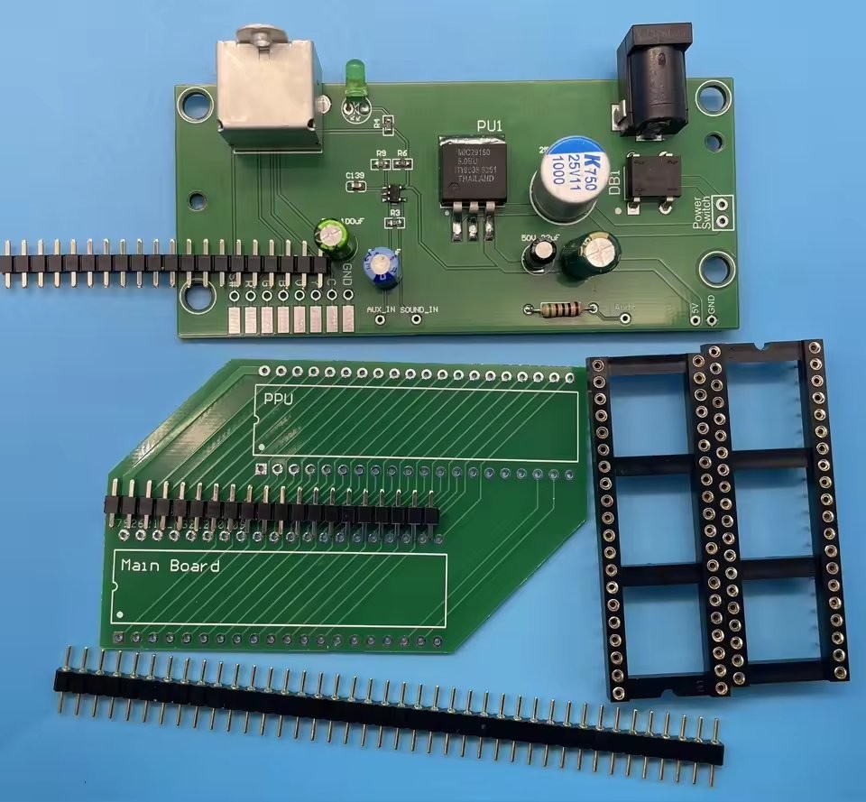 Lava RGB 2.0 Mod Kit For NES Famicom Video Upgrade Board 24-Bit RGBS S-Video
