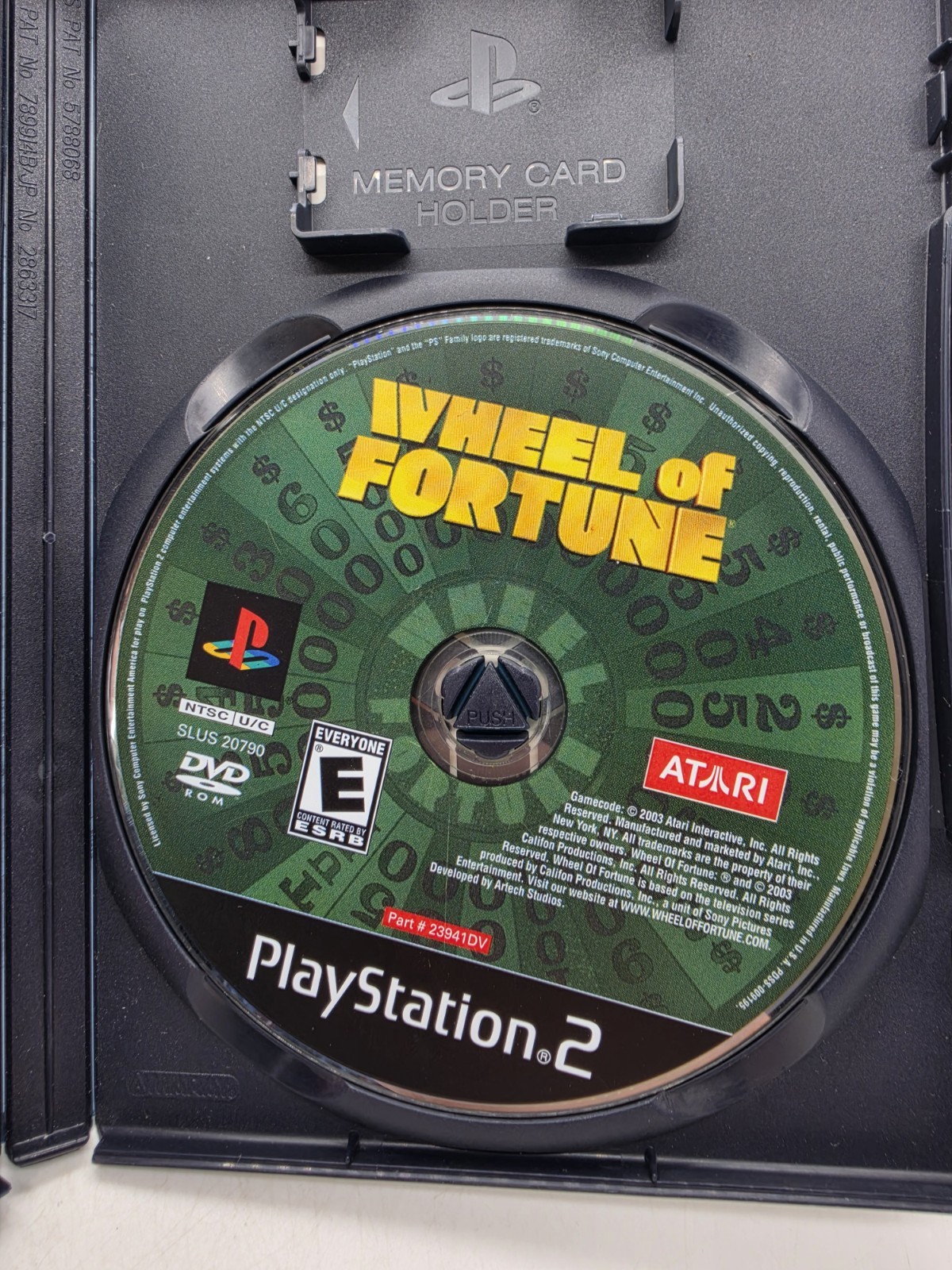 WHEEL OF FORTUNE Playstation 2 Cib Complete Tested Working Ps2