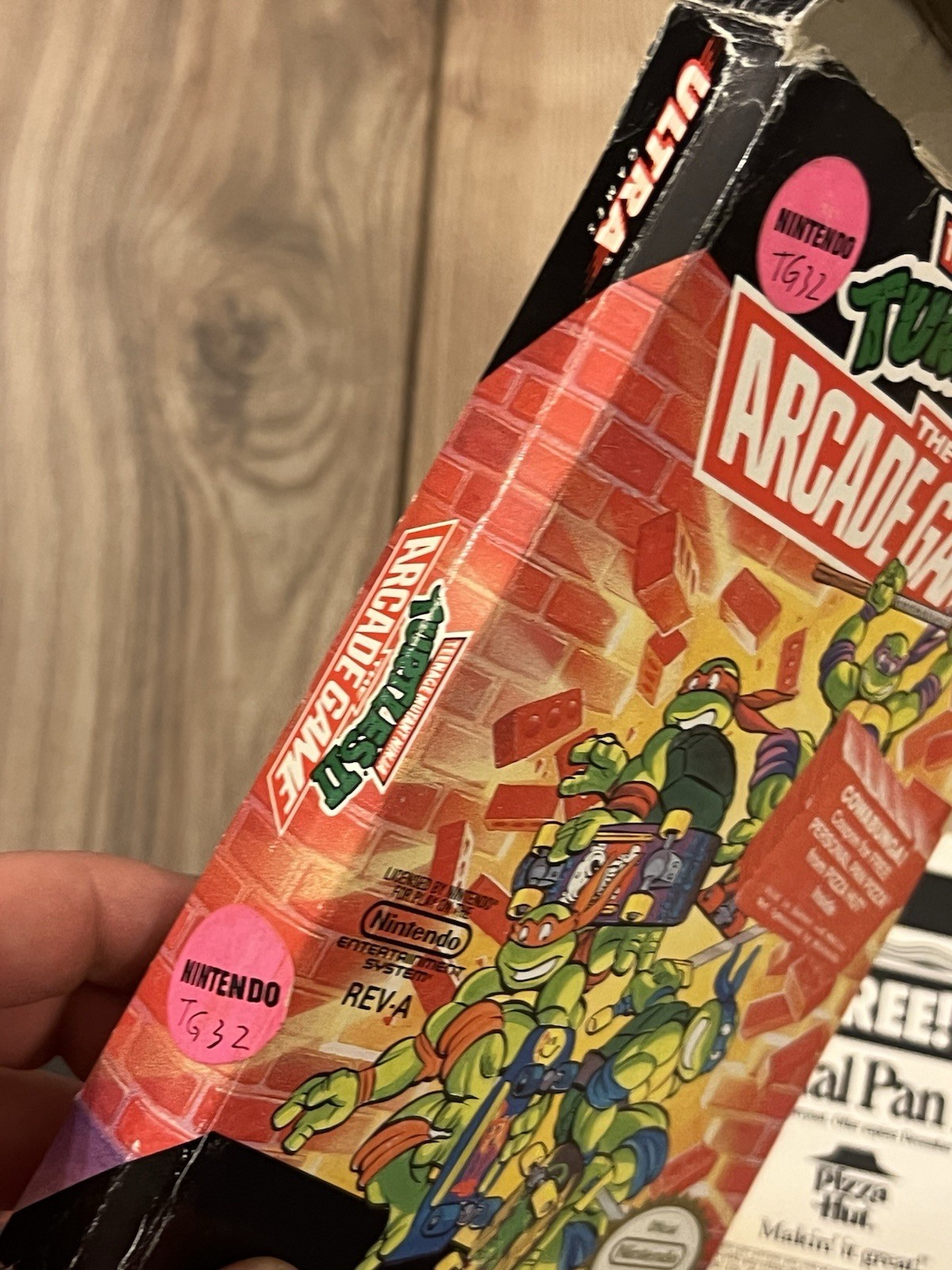 Teenage Mutant Ninja Turtles II: The Arcade Game (Nintendo NES, 1990) No Manual